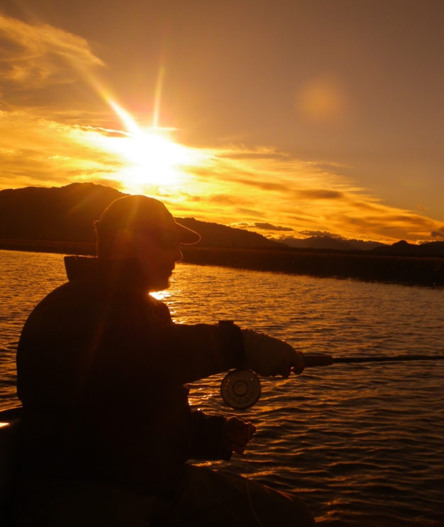 Sunset Fishing Rio Pico Trout Bum