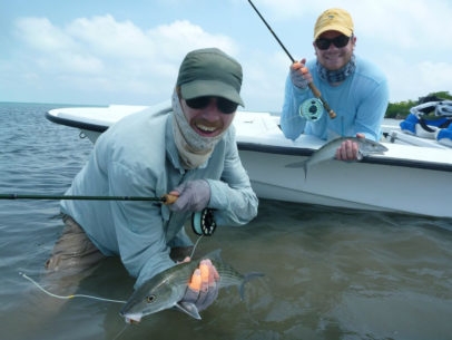 Belize bonefish fly fishing destination