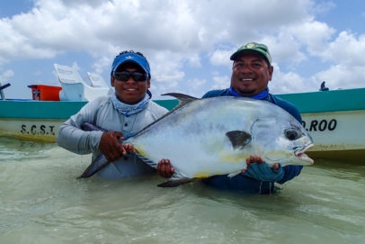 Permit Fly Fishing Mexico