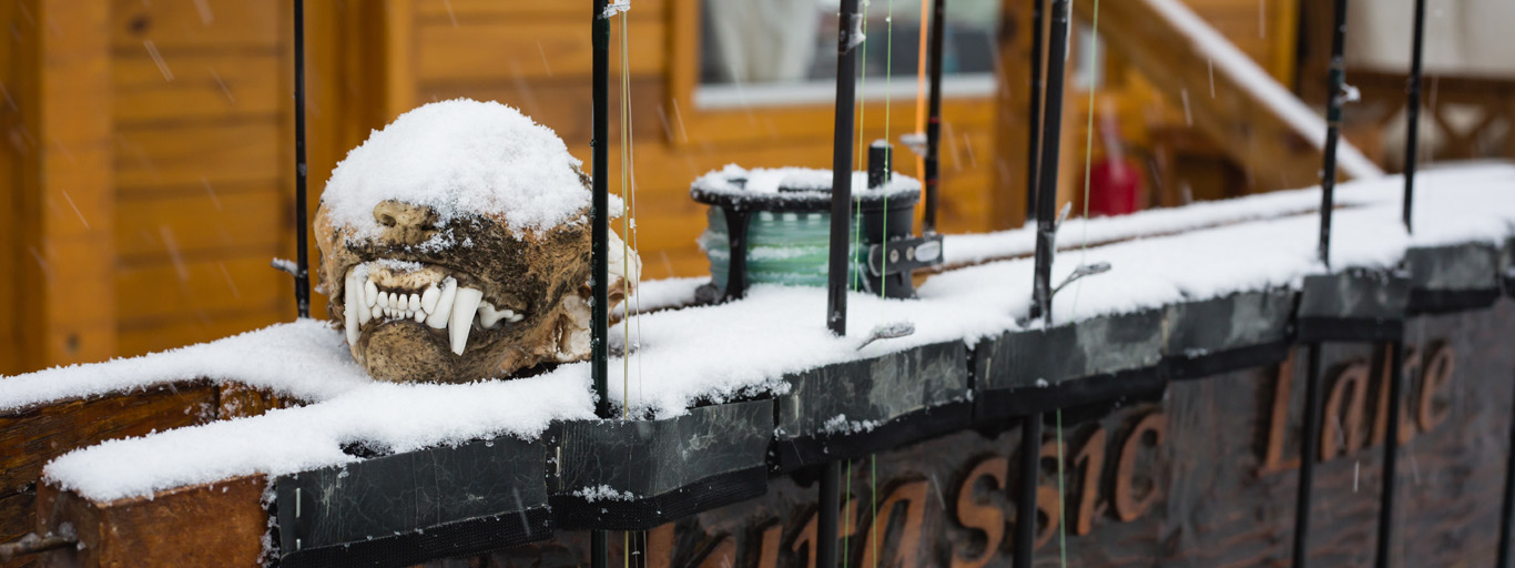 Trout Bum Jurassic Hemispheres Unlimited Jurassic Lake Trout Bum