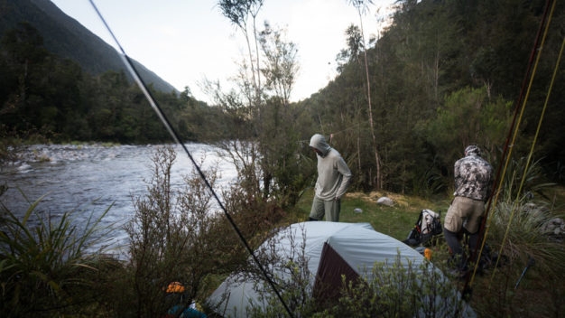 Tents and trout in Fiordlands