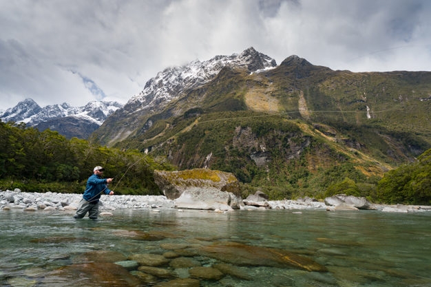 specific rivers in new zealand fly fishing