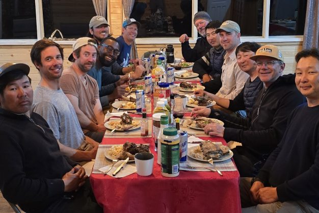 dinner mongolia fllyfishing trip